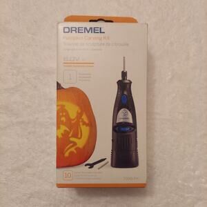 Dremel 7000-PK Halloween Pumpkin Carving Kit 6.0V Includes 10 Bonus Templates